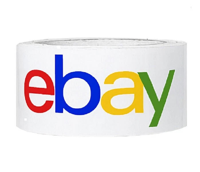 1 Rolls eBay Branded Logo BOPP Shipping Tape | 100yards x 2″ New Sealed