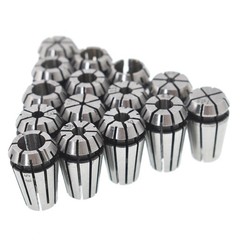 ER11 Spring Collet Set CNC Super Precision For Milling Tool 15Pcs