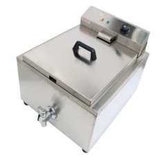 110V 60HZ 2KW Funnel Cake Fryer Machine Maker 2 Ring Molds
