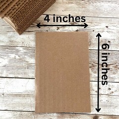 25 pack – 3×3 3×4 3×5 3×6 4×4 4×5 4×6 5×7 Corrugated Cardboard Sheets 32ECT