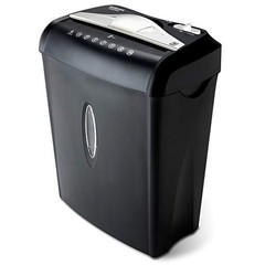 Paper Shredder 8 Sheet Cross Cut Credit Card 3.7 Gallon Wastebasket LED