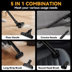 Cordless Vacuum For DeWalt 20V Battery, 5 in 1 Handheld Electric Vacuum Cleaner