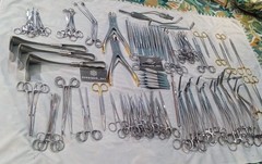 New Mojor Cardiovascular Thoractomy Vascular 106Pcs Set Orthopedic Instruments