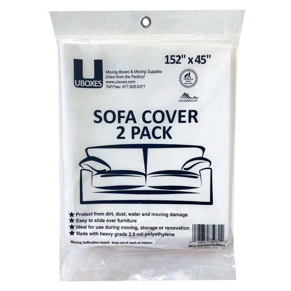 UBMOVE 2 – SOFA Covers 152″ x 45″ – Moving & Storage Bags