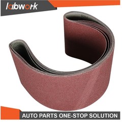 Labwork Belts Sander Sandpaper 6 Pack 6Inch X 48Inch 60 80 120 150 240 400 Grits