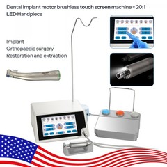 SANDENT PRO Dental Implant Motor System +20:1 LED Contra Angle Handpiece