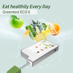 Greentest Eco 6 Geiger Counter Nitrate Tester Fruit TDS Water Hardness Radiation