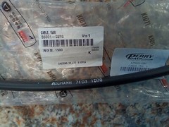 New Genuine KIOTI 36001-0280 Push Pull Loader Joystick 1500mm Cable on DK55 DK65