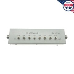 NEW 0 – 82DB VARIABLE/ STEP ATTENUATOR 50 OHM for Ham Radio Transmitter etc-USA