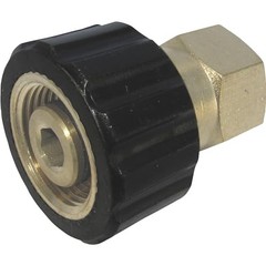 NorthStar Female Thread-On Coupler, 3/8in. x M22, 4000 PSI