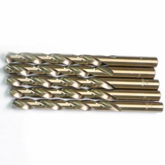Drillforce 10PC 1/4″ Cobalt Drill Bits Set HSS M35 Jobber Length Metal Drill Bit
