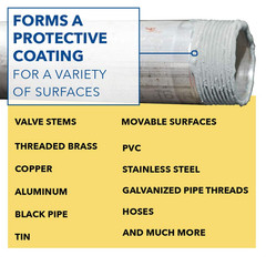 Thread Sealant JC-30, High-Fill for Extreme Temperatures, Metal & PVC Sealant fo