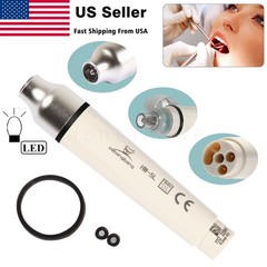 Dental Ultrasonic Piezo Scaler Handpiece LED Fit WOODPECKER EMS Cavitron Tips