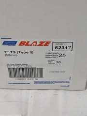 Norton Quick-Change Disc: Type S, 2″ Dia, 36G, Coated Box of 25 62317