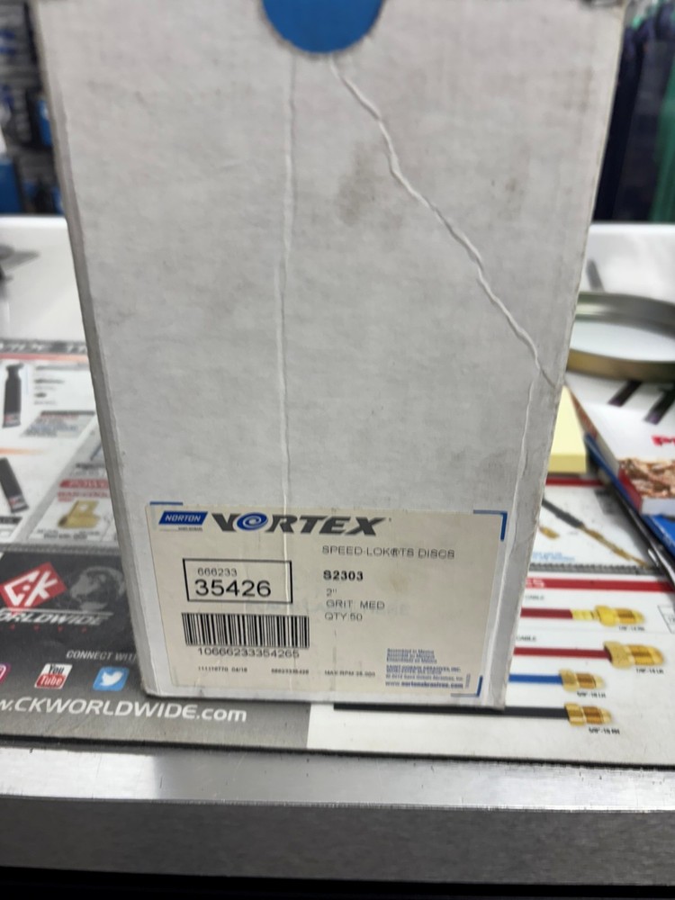Norton Quick Change Disc Abrasives TS Grit 80 2″ 66623335426