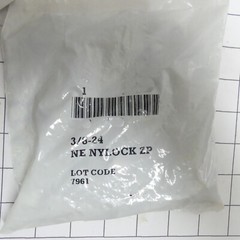 Qty 100 Nylon Insert Lock Nut Fine 3/8″-24 Gr 2 Zinc Plated Steel NyLoc NyLock