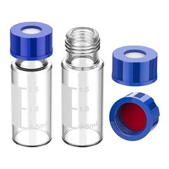 6000pcs 2mL Autosampler Vials 9-425 Caps MCE Membrane Filter 47mm 0.45um Gridded