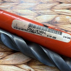 Toolmex 16.5mm Diameter 5-161-222 High Speed Steel Jobber Length (1BA)- New