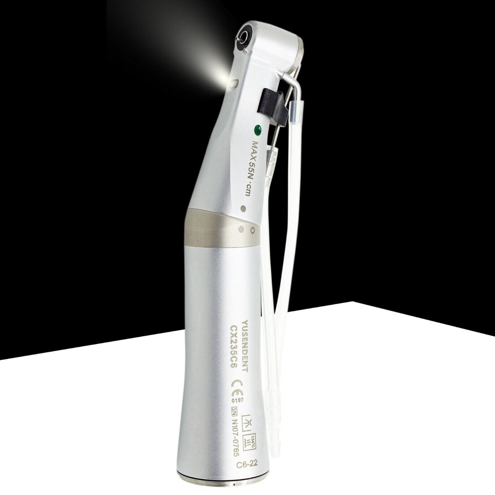 DMXDENT Dental Surgical 20:1 Contra Angle Implant Handpiece Fiber Optic / No LED
