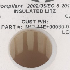 New England Wire N12-44E+00030-0 Insulated Litz Wire 350ft & 2400ft, 2 Strands