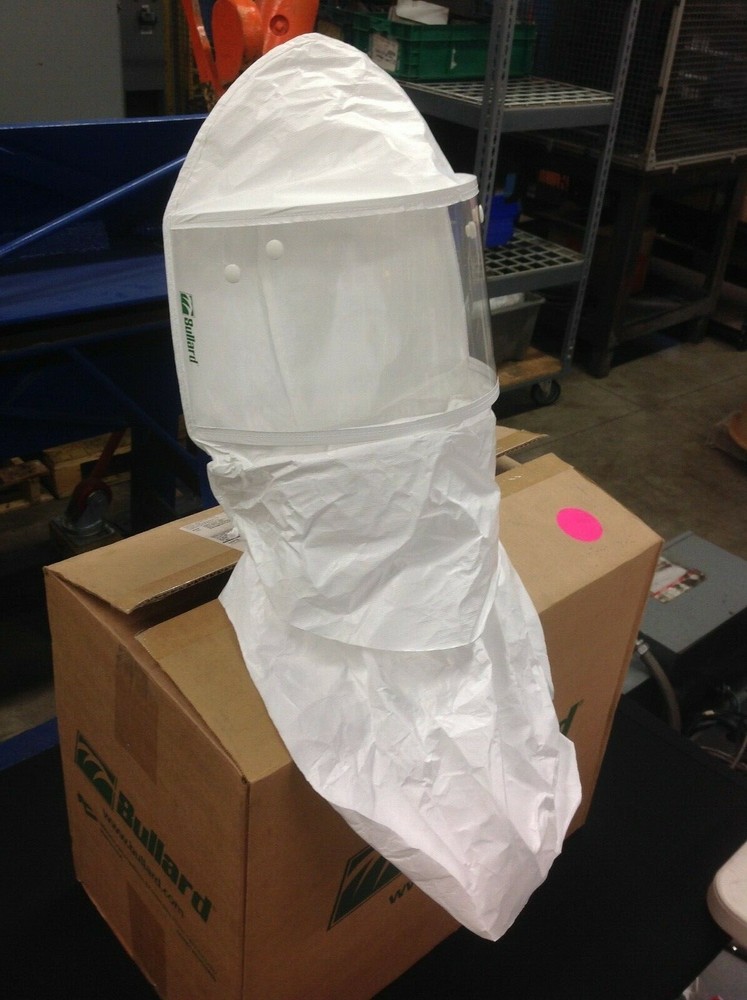 Bullard 20TICN Tychem 2000 QC Hood Dual Bib No Suspension Individual Pack