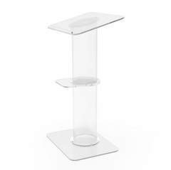 Clear Church Pulpit Event Lectern Plexiglass Acrylic Debate Podium School