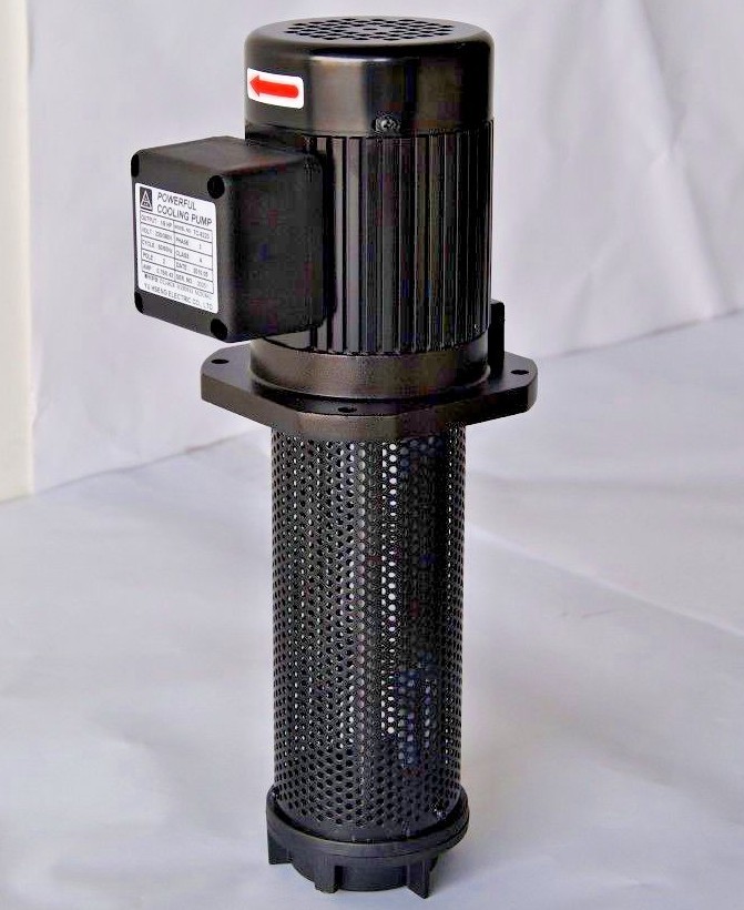1/8HP Machine Coolant Pump 220mm 8.7″, 1 Phase 120/240V, PT(BSPT)1/2″, Lathe CNC