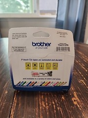NEW Genuine Brother P-touch Value Pack TZe-2312PK & TZe-6312PK – 4 Tapes Total