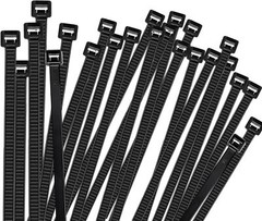 Zip Ties 8 inch Heavy Duty with 120 Pounds 8 Inch, 8inch-100pack