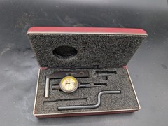Starrett 711-T1 Last Word Dial Test Indicator .0001″ W / Case & Accessories