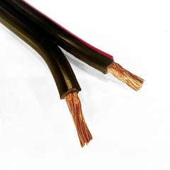 6 Gauge Dual Conductor Copper Wire – 75′ Orange/Black Booster Cable MADE IN USA