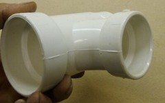 Lot of 3 – 2″ x 1-1/2 Y Wye PVC Fitting Schedule 40 Fitting – Slip x Slip x Slip