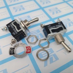 5 Pack Heavy Duty Toggle Switch with Waterproof Covers – 15A 250V Capacity