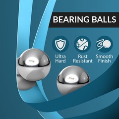 1-1/2″ Inch Chrome Steel Bearing Balls (G25 Precision – AISI 52100)