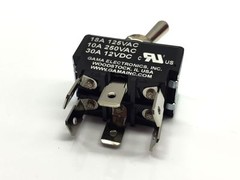 30 Amp DPDT Double Pole Double Throw 2 Position On-On Toggle Switch – 28B-MTD