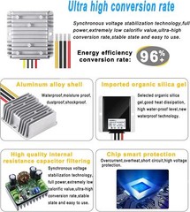 DC 12V to DC 48V 3A 4A 5A 6A 8A Voltage Regulator Power Converter Transformer