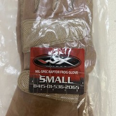 USGI Wiley-X Unissued USMC Coyote Tan Fire Resistant Frog Gloves Size SMALL