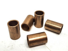 5 pcs – Oilite Sleeve Bushing Bronze Brass Bearing ( 1/2″ ID x 5/8″ OD x 1″ L )