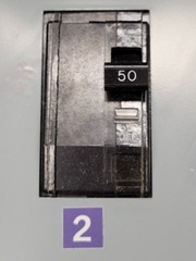 Square D PAK-55C RV Power Outlet 70A 120/240V 1 Phase 3 Wire Series 1 Raintight
