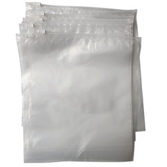 8″ x 10″ Reclosable LDPE Clear Slide Seal Poly Bags 2.75 mil (250 Count)