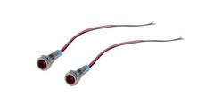 2 Pack Procraft 6mm 115v LED Indicator Lamp Red 6ZSD.X-115-R