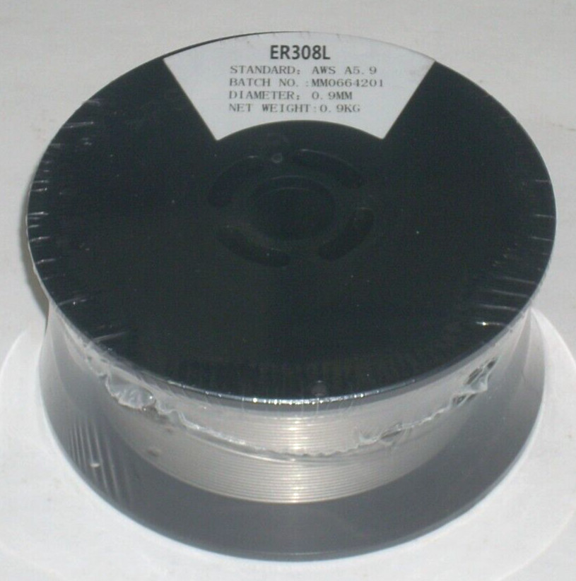 Stainless Steel ER308L Mig Welding Wire 308L .035 Dia 2 lb Spool w 4″ Dia Roll
