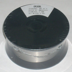 Stainless Steel ER308L Mig Welding Wire 308L .035 Dia 2 lb Spool w 4″ Dia Roll