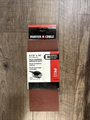 Porter Cable 2-1/2″ x 14″ 80 Medium Grit Multi-Purpose Sanding Belt 2 PK