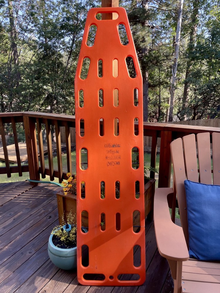Backboard/Spine Board (Orange)