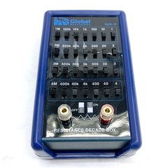 Global Specialties Resistance Decade Box RDB-10 Electric Test 1-11 OHM Open Box