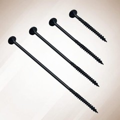 3 Inch Deck Screws 50 Pack Heavy-Duty Rust Resistant Timber Screws
