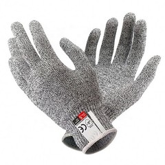 6 Pairs Cut Resistant Safety Gloves Level 5 EN388 Kitchen Work Protection