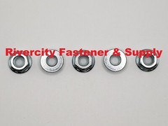 5/16-24 Hex Flange Nut 5/16×24 Nuts 5/16 x 24 Smooth Bottom Zinc Plated