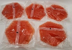Fresh Products Wave 3D Urinal Deodorizer Screens Mango 10 Pack 3WDS-F-04